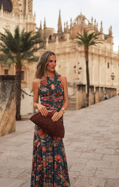 Bolso Abanico Chocolate