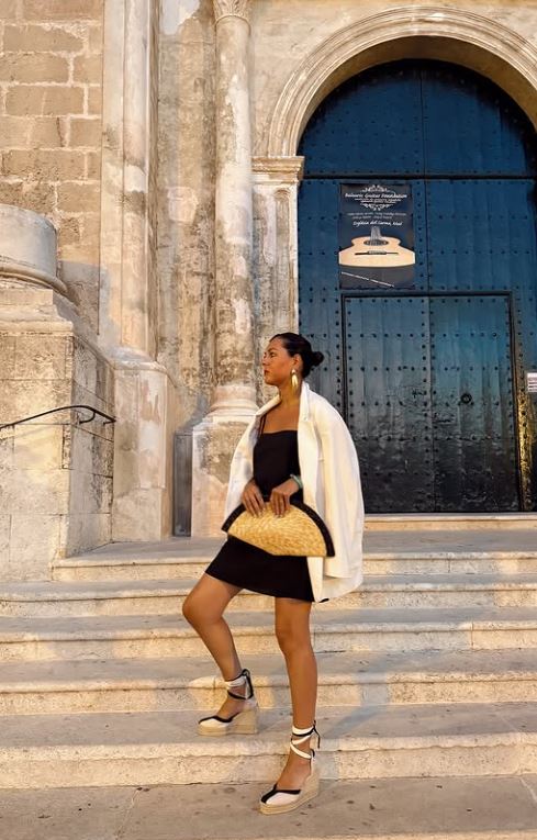 Bolso Abanico sisi negro