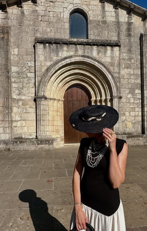 Sombrero Andalusian braid negro-bicolor