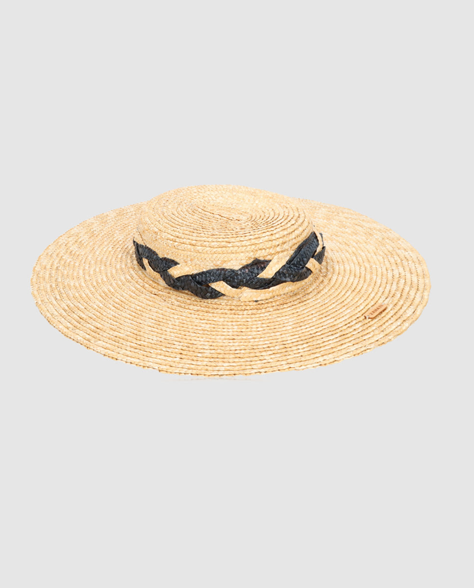 Sombrero Andalusian braid natural-bicolor