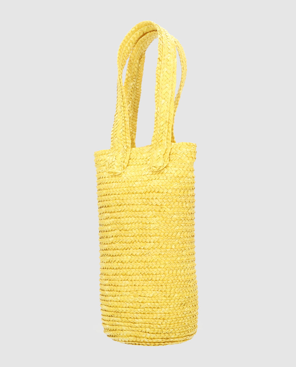Bolso de mano Baguetín amarillo -  Zahati 