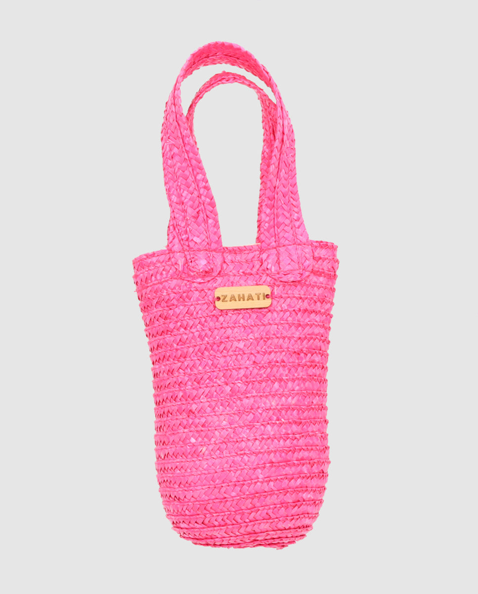 Bolso de mano Baguetín fucsia -  Zahati 