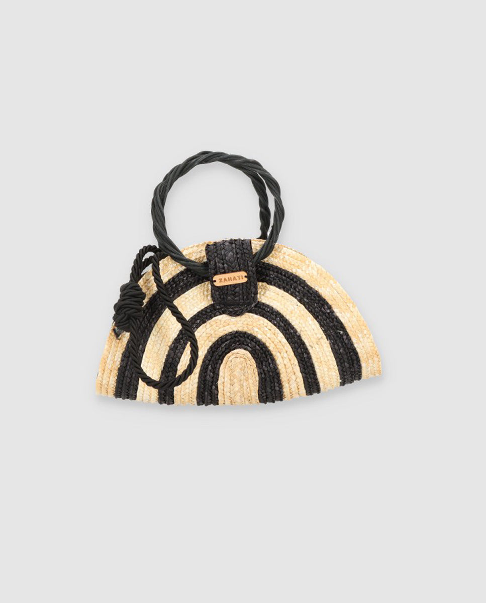 Bolso Moon mini cebra