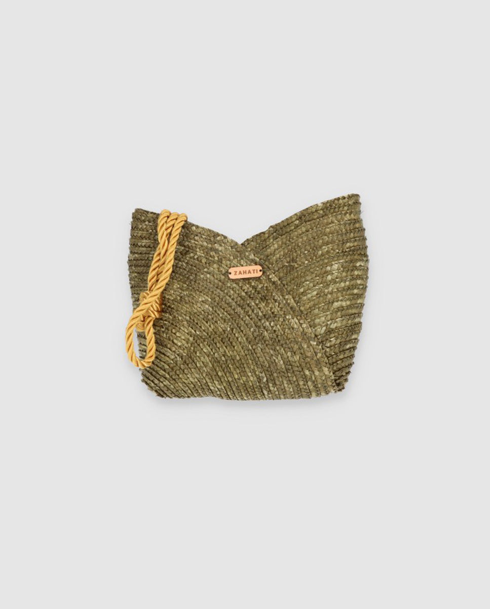 Cartera Petalo Mini oliva