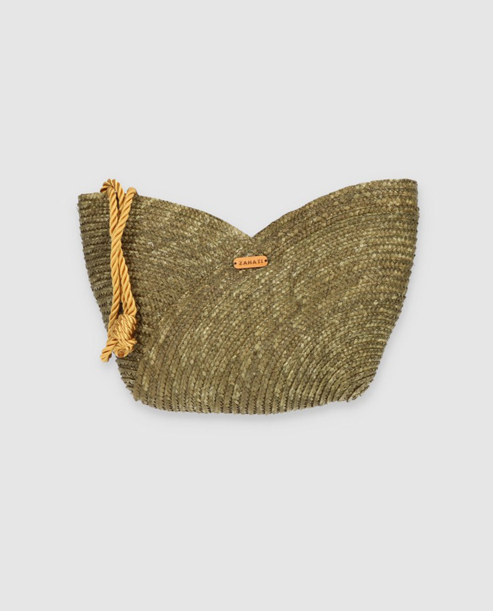 Cartera Petalo Mediana oliva