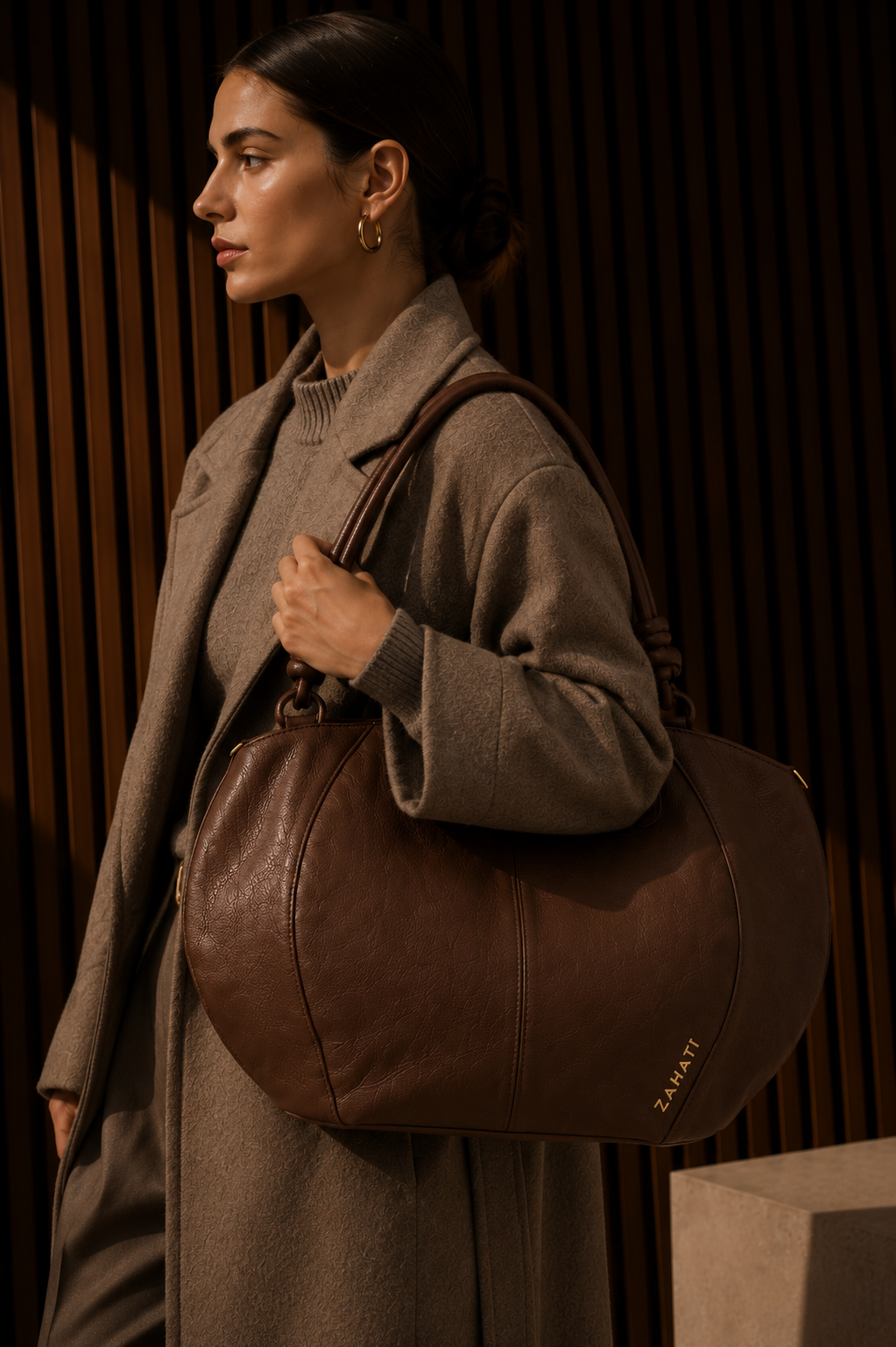 Bolso Globo Chocolate