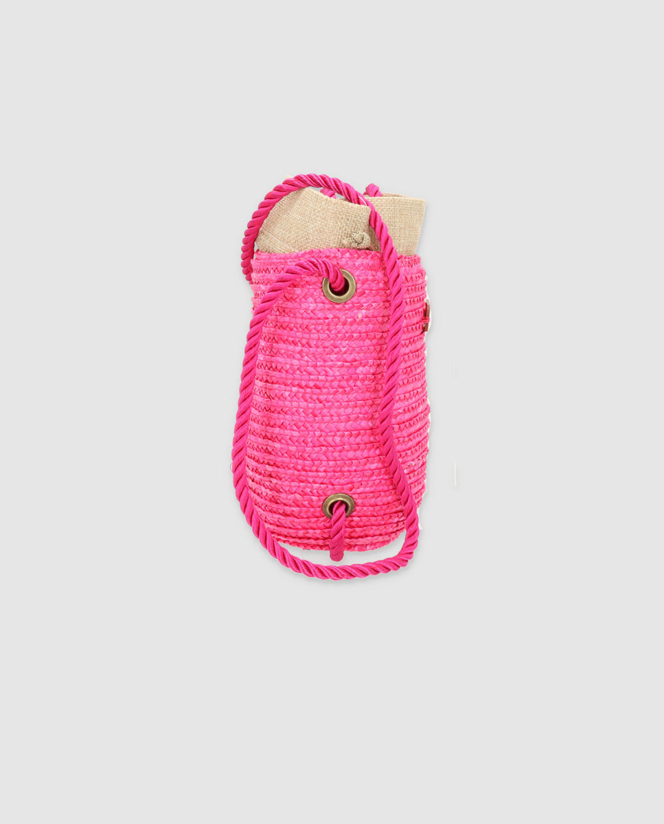 Bolso Tubito Fucsia