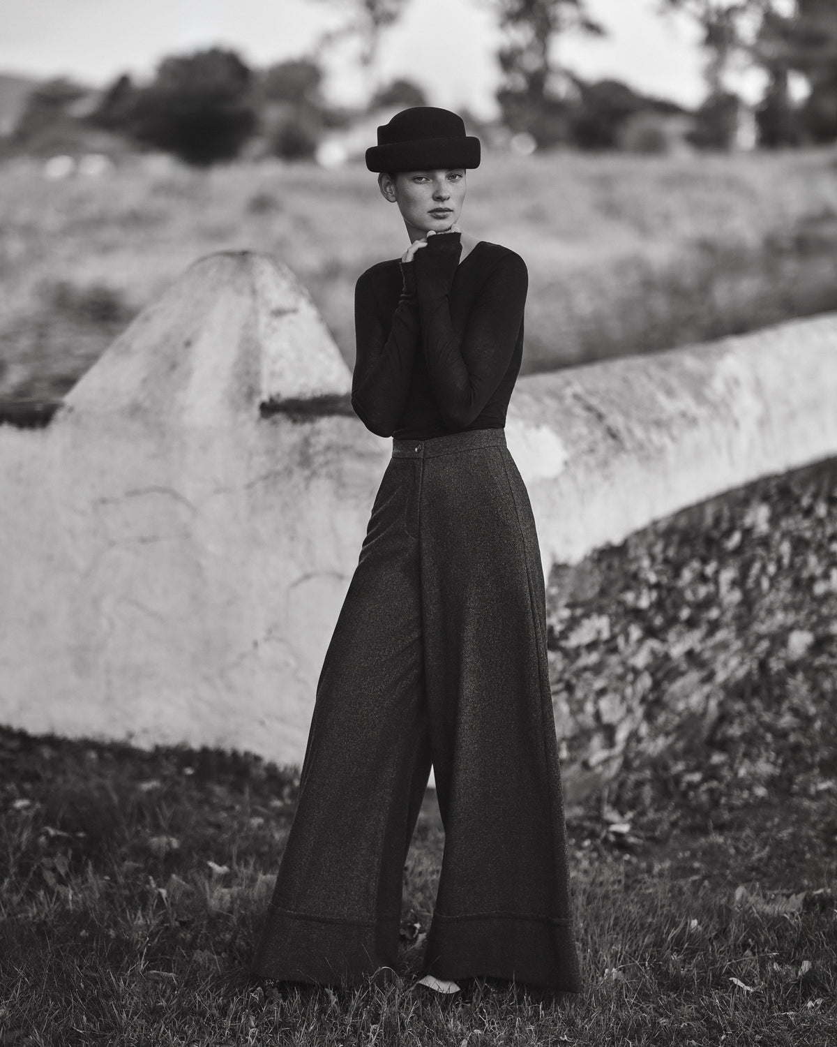 Casquete Nina negro