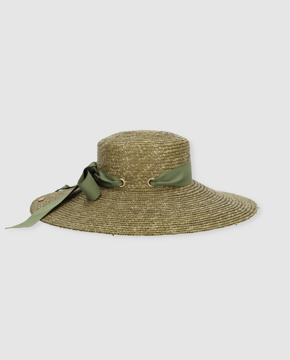 Chapeau Cuchi Flow avec bord en L olive