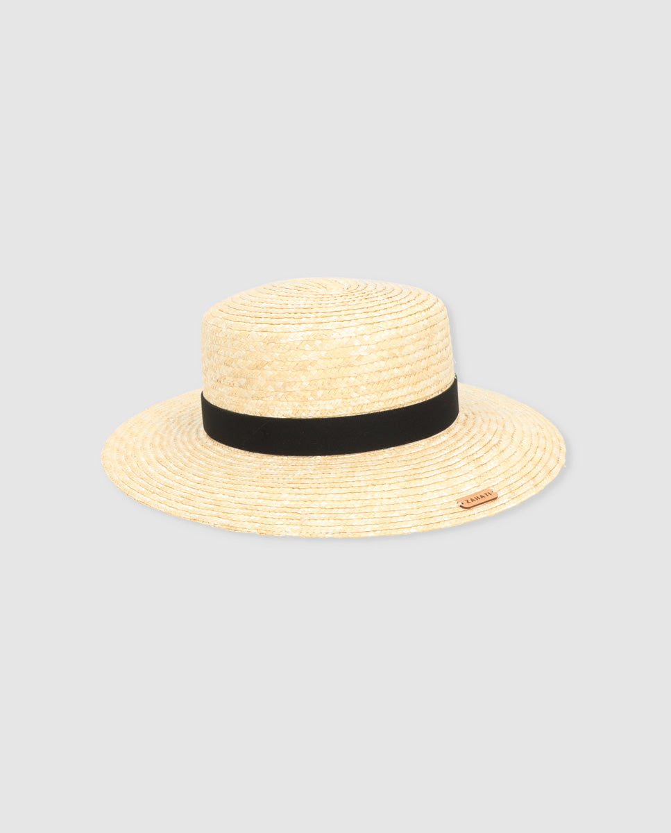 Cuchi Straw Hat S wing natural