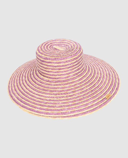 Sombrero Cuchi espiral violeta