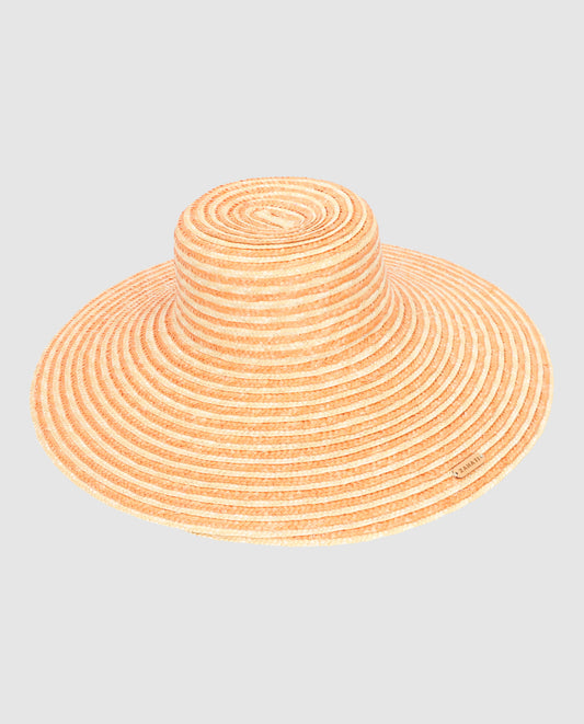 Sombrero Cuchi espiral naranja