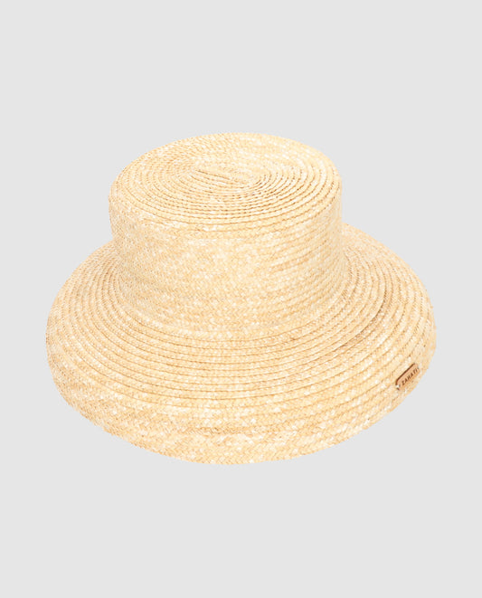 Wheat Straw Curved Cuchi Hat