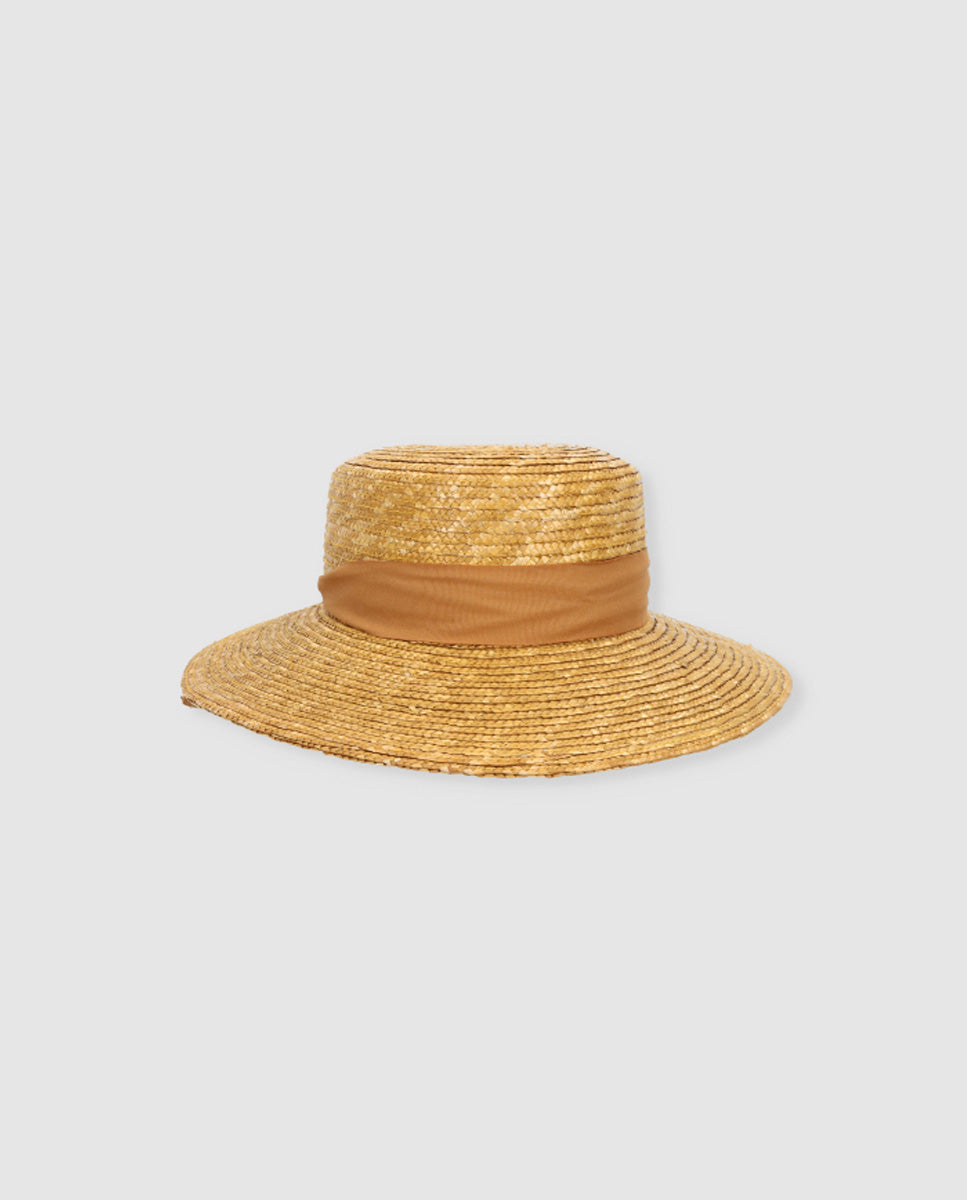 Chapeau Cuchi flow olive avec bord M