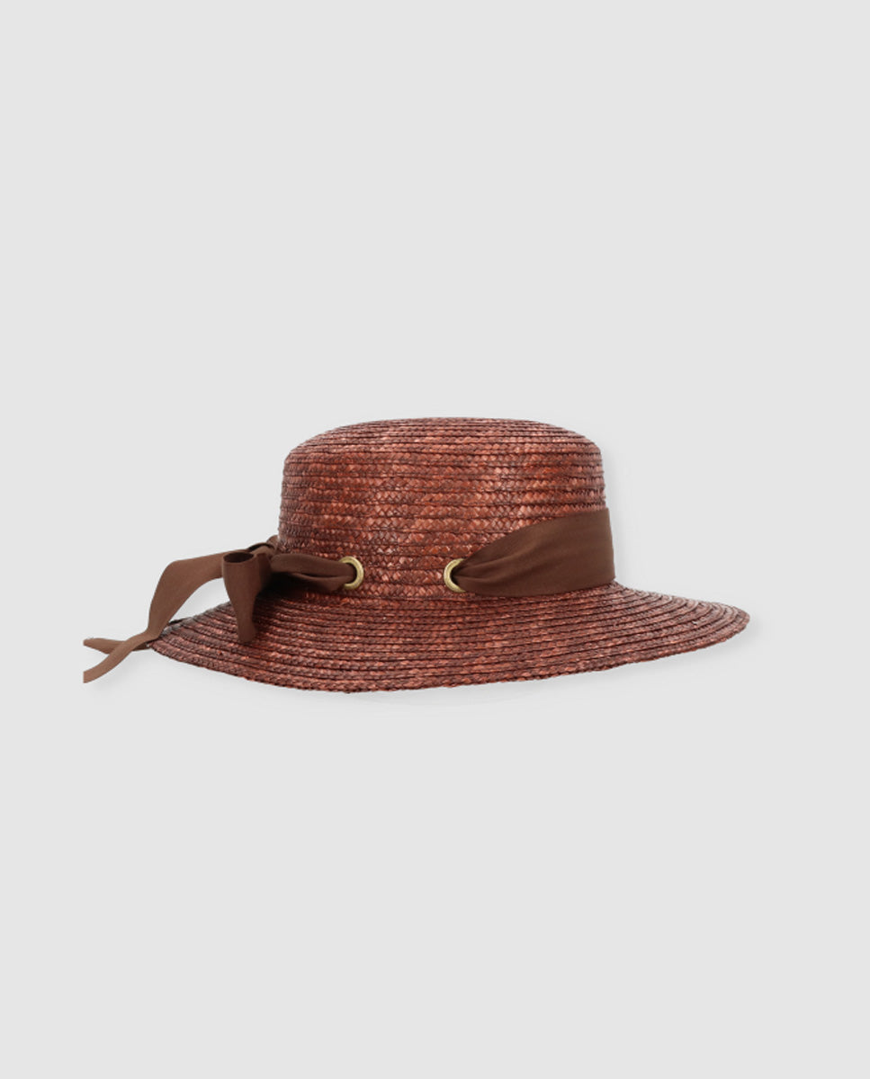 Chapeau Cuchi flow olive avec bord M