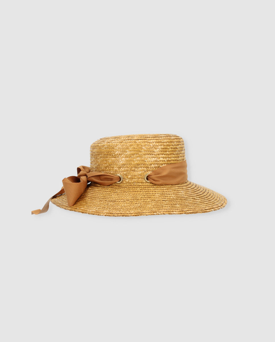 Chapeau Cuchi flow olive avec bord M