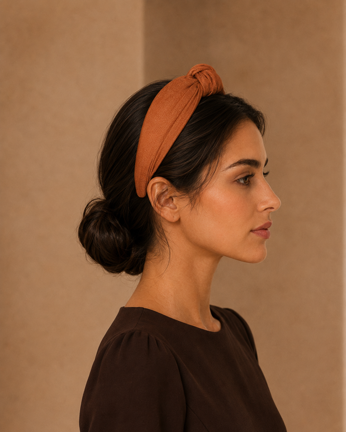 Diadema Lazo Malva