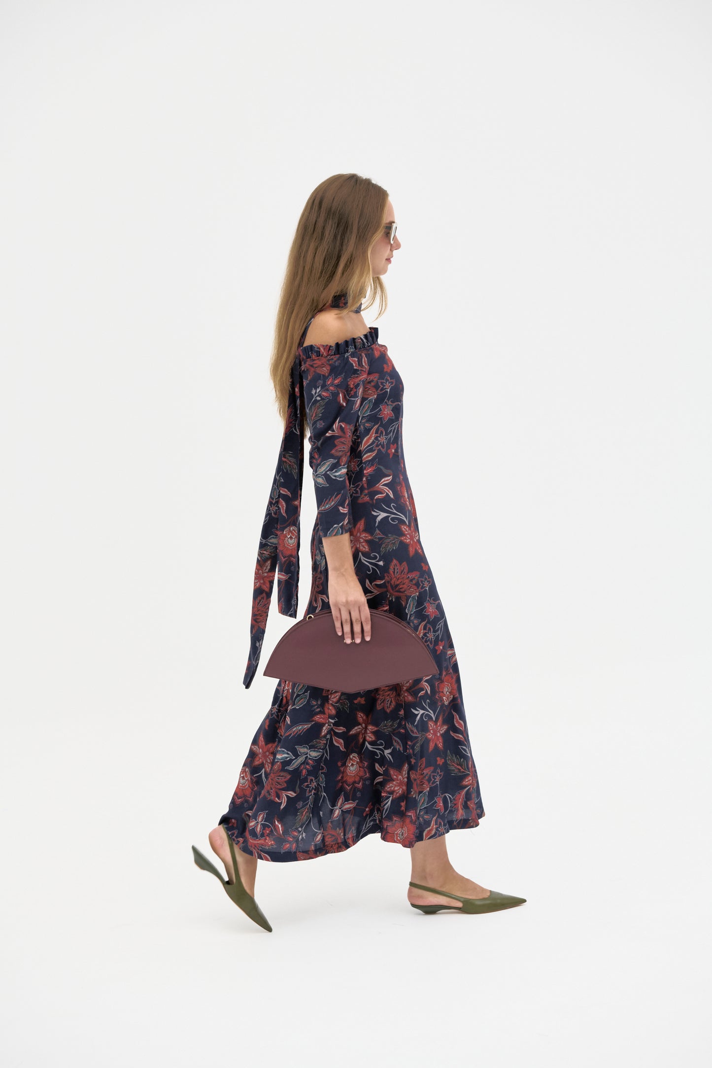 Abanico Lissé Burdeos