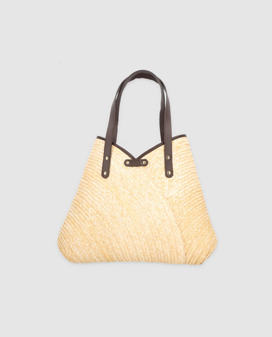 Bolso Tote Maxi Petalo natural