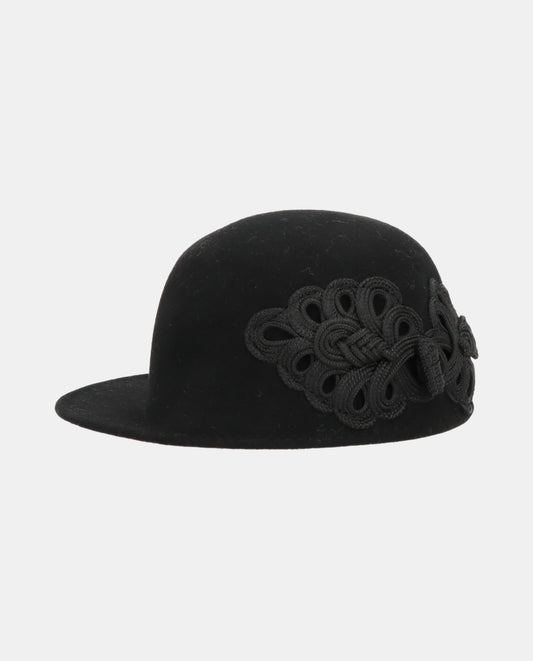 Gorra Anne alamar negra
