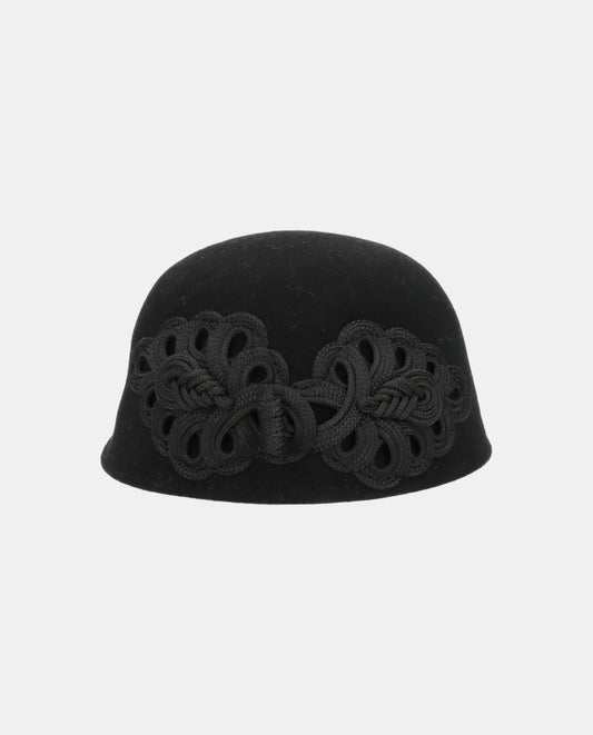 Gorra Anne alamar negra