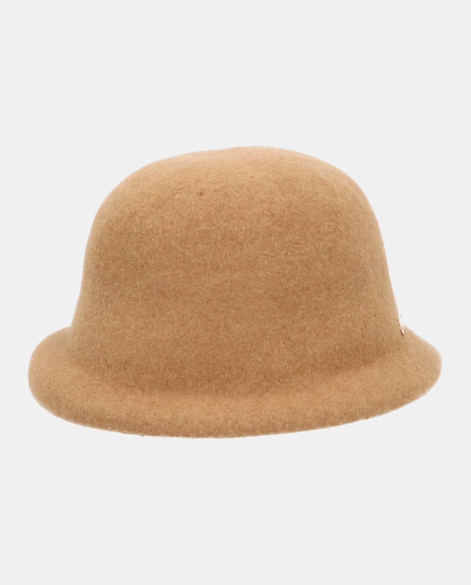 Sombrero Odette camel claro