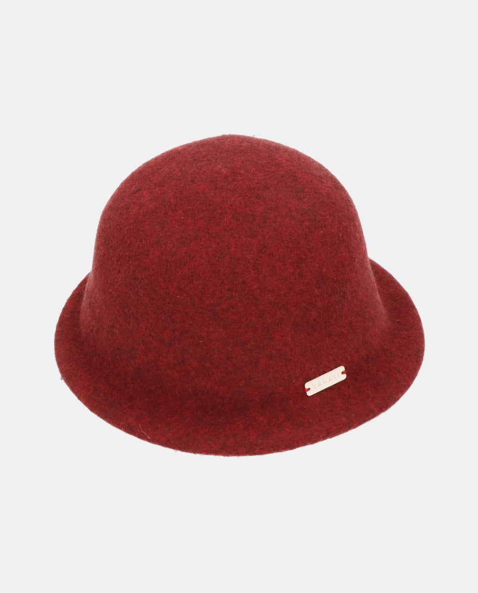 Sombrero Odette burdeos