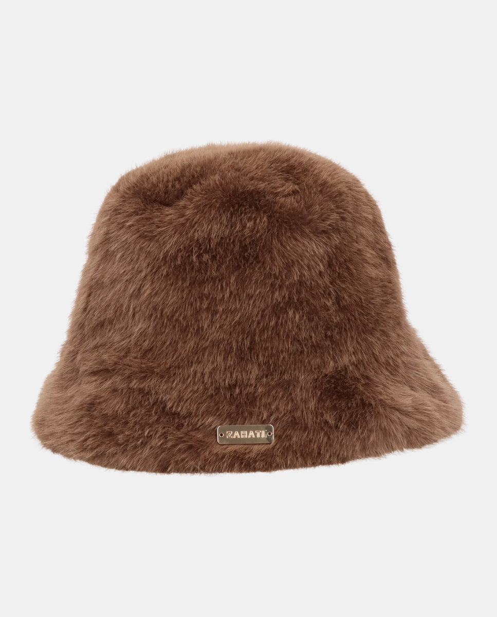 Gorro Nukka marrón