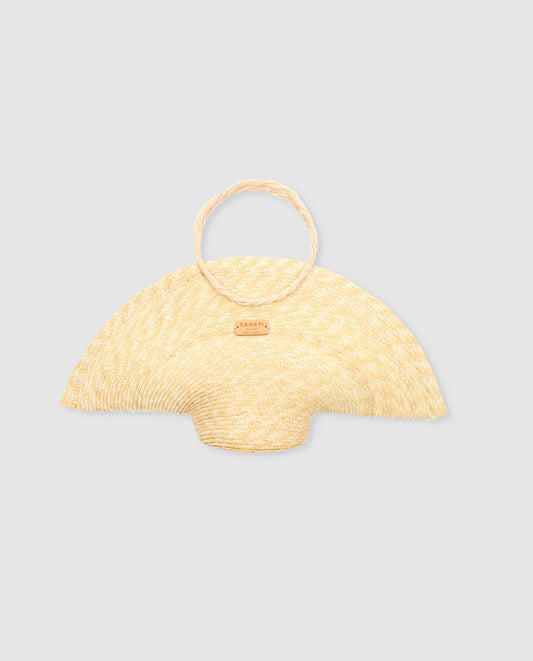 Hatbag M in wheat straw