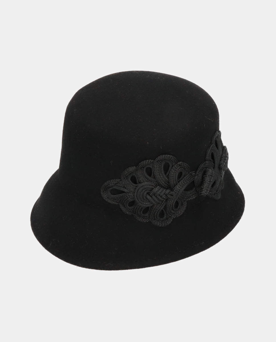 Sombrero Nola Negro Alamar
