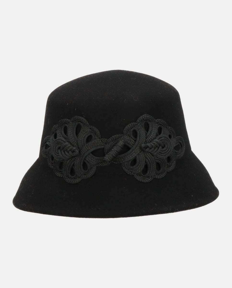 Sombrero Nola Negro Alamar