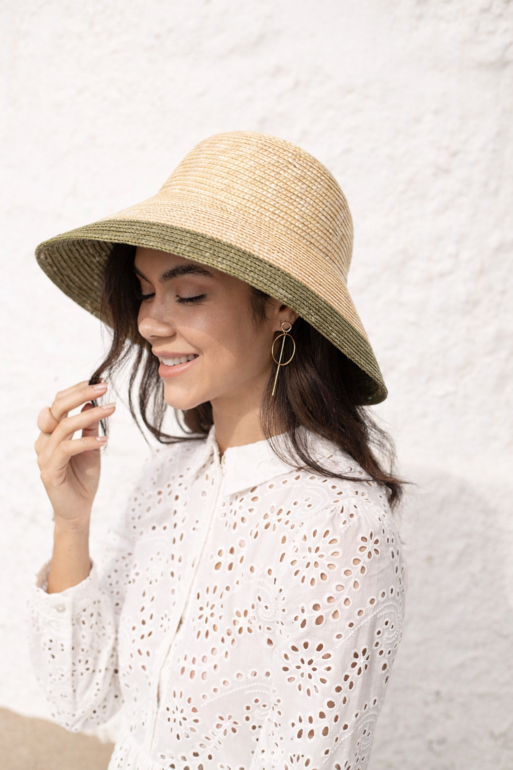 Water green spiral mushroom