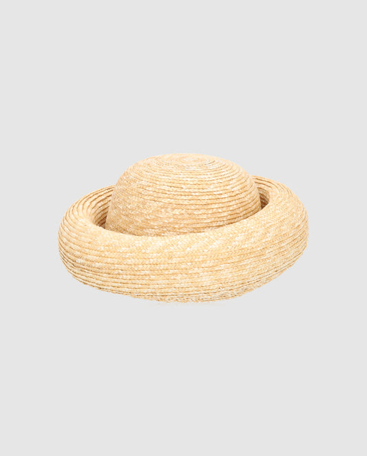 Beetle flow hat two-tone orange-purple-brim M