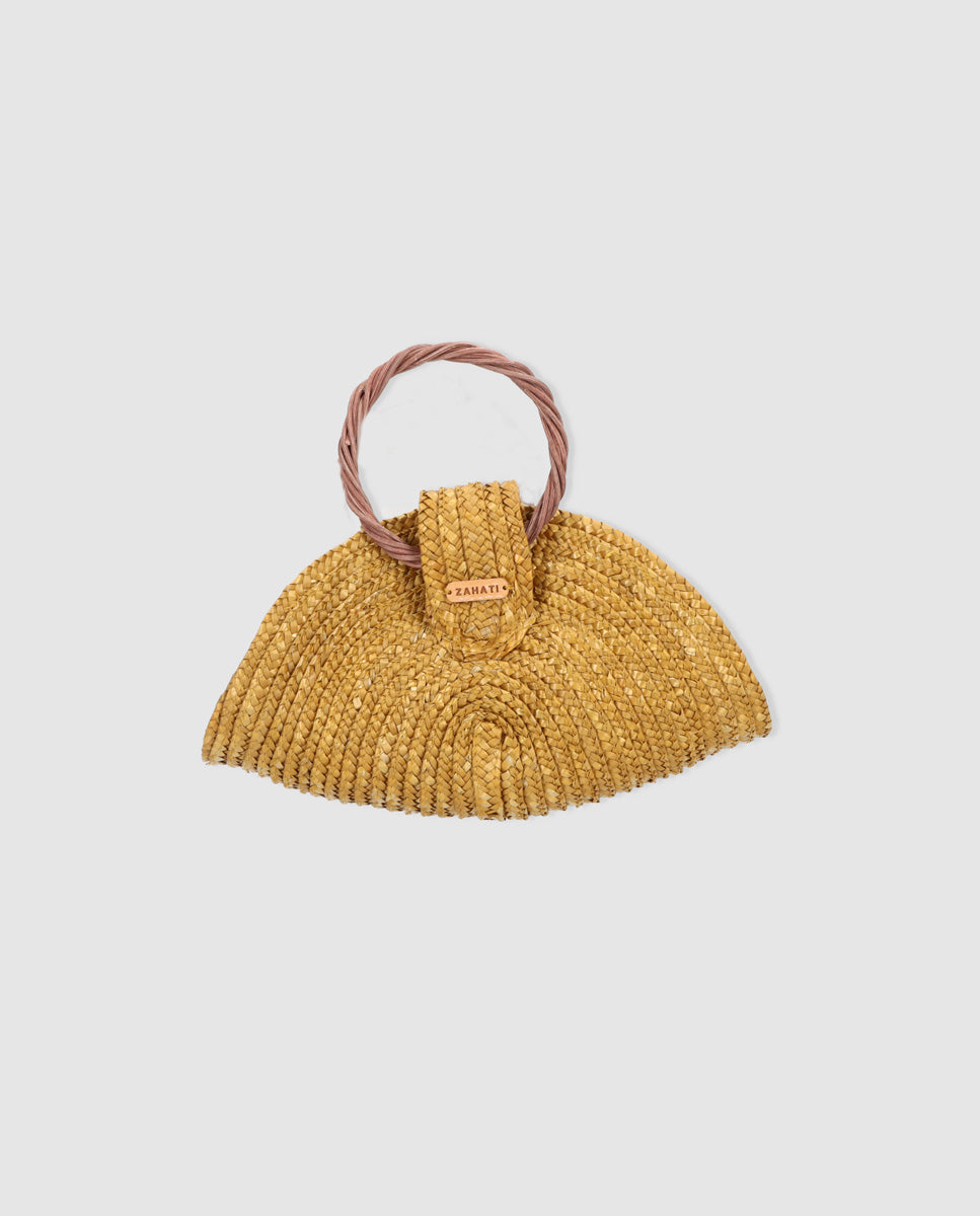 Bolso Moon mini dorado