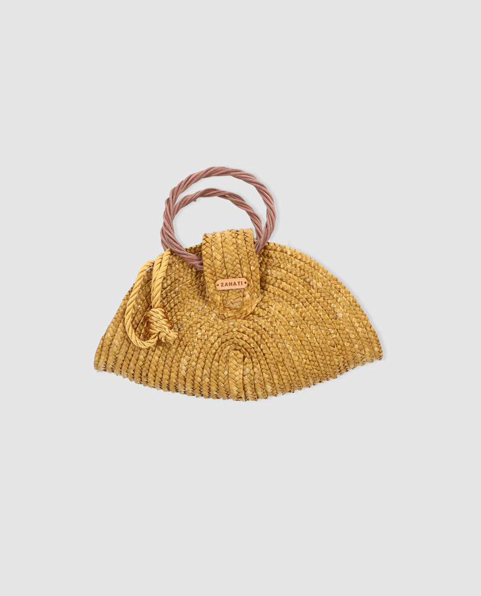 Bolso Moon mini dorado