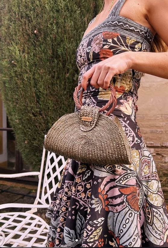 Bolso Moon mini oliva