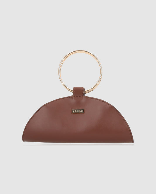 Bolso Moon chocolate Mini-piel