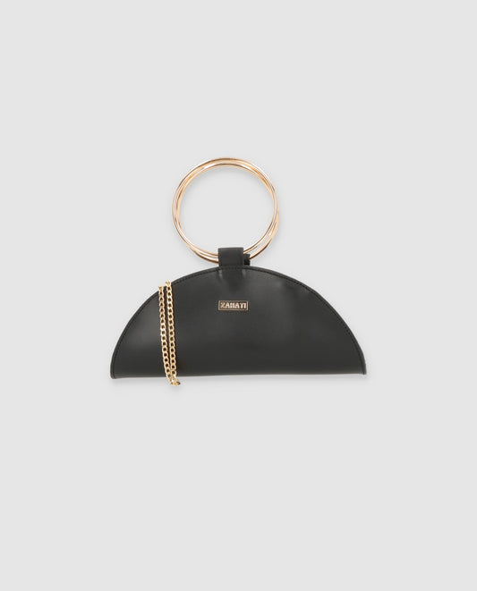 Bolso Moon negro Mini-piel