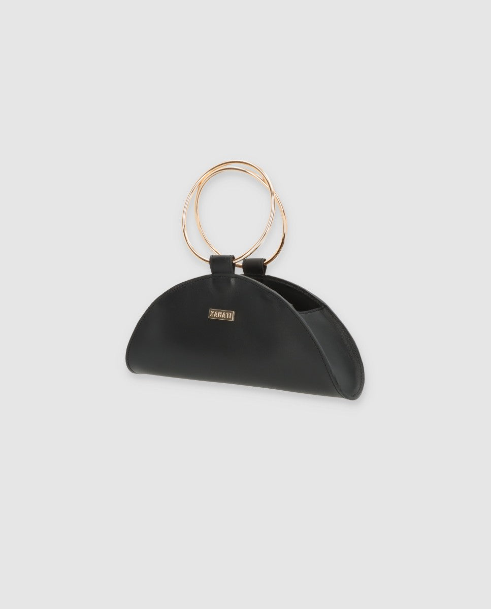 Bolso Moon negro Mini-piel