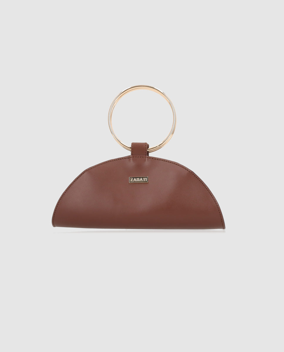 Bolso Moon chocolate Mini-piel