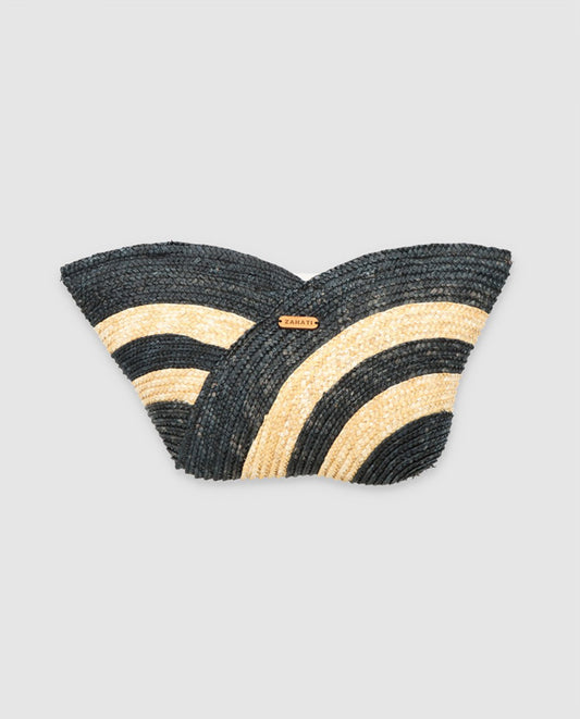 Cartera Petalo Mediana cebra