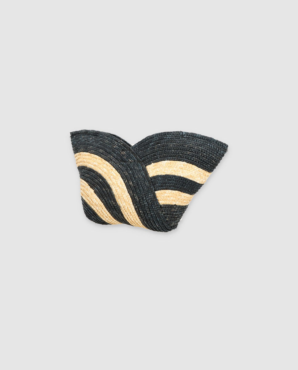 Cartera Petalo Mediana cebra