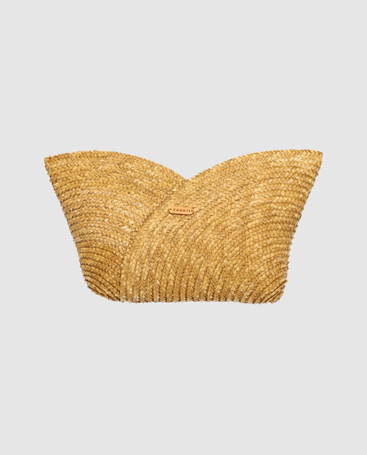 Cartera Petalo Mediana dorado