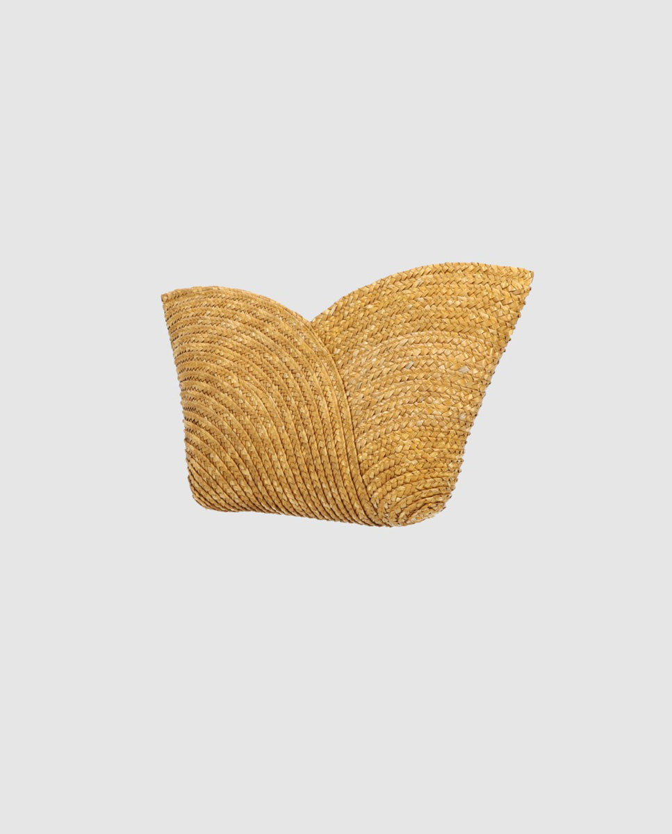 Cartera Petalo Mediana dorado