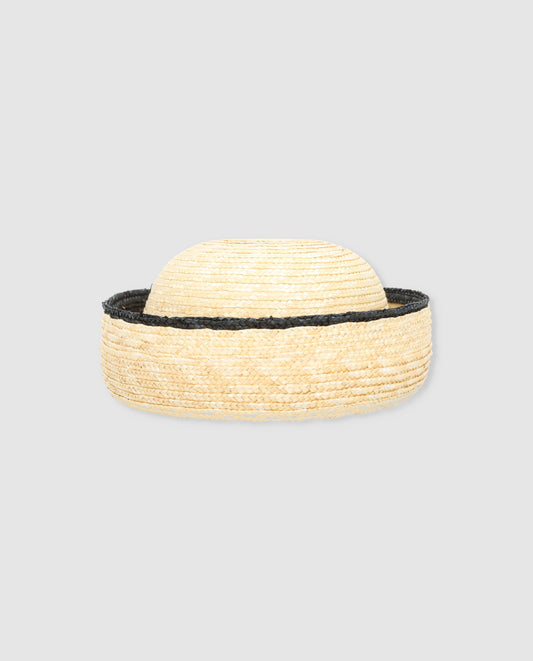 Beetle flow hat two-tone orange-purple-brim M