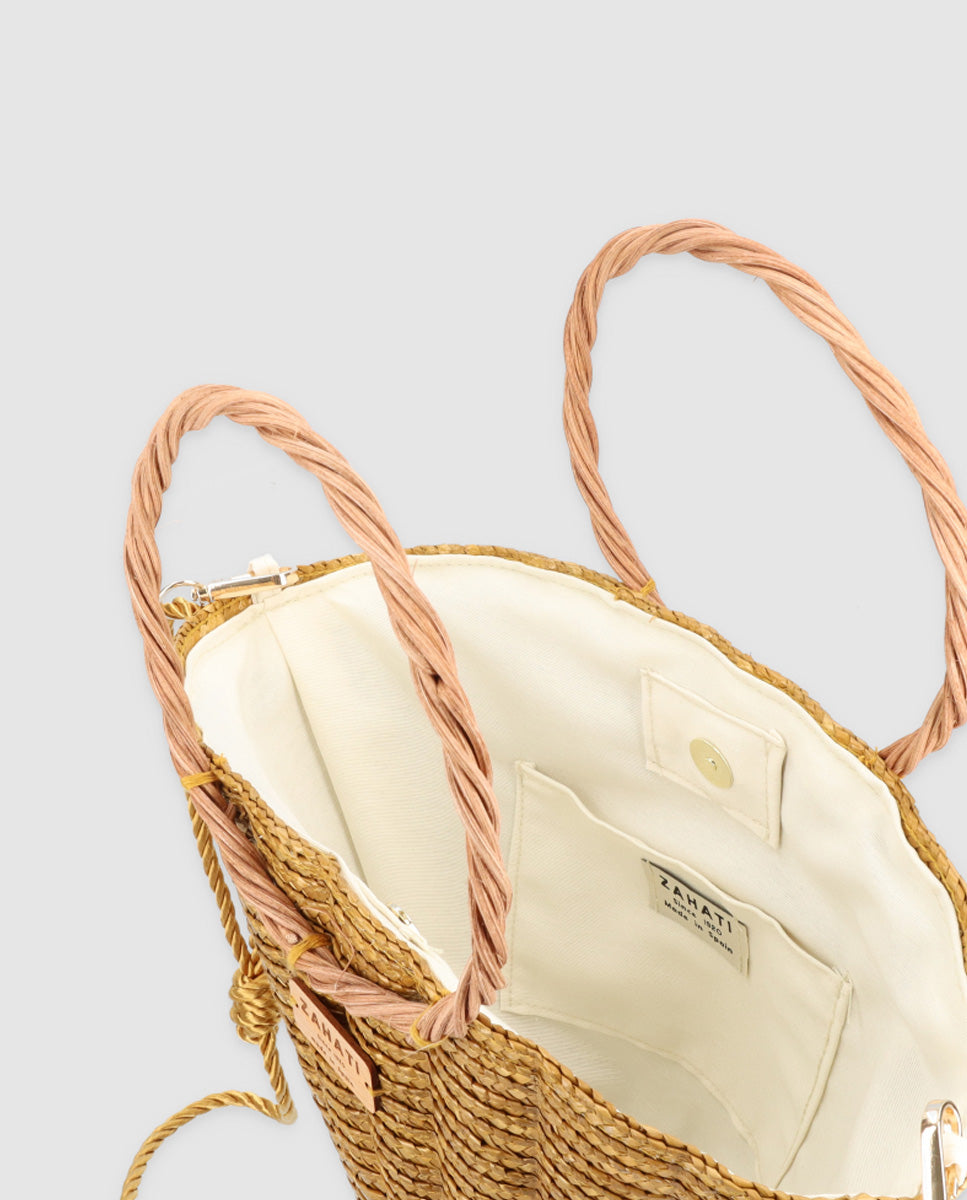 Bolso maxi shelly L dorado