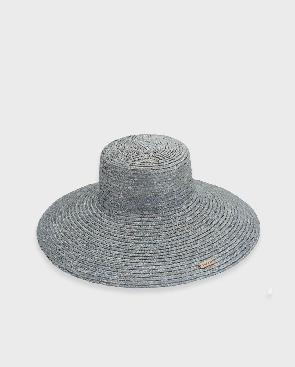 Sombrero color de paja bucket ala L - ZAHATI