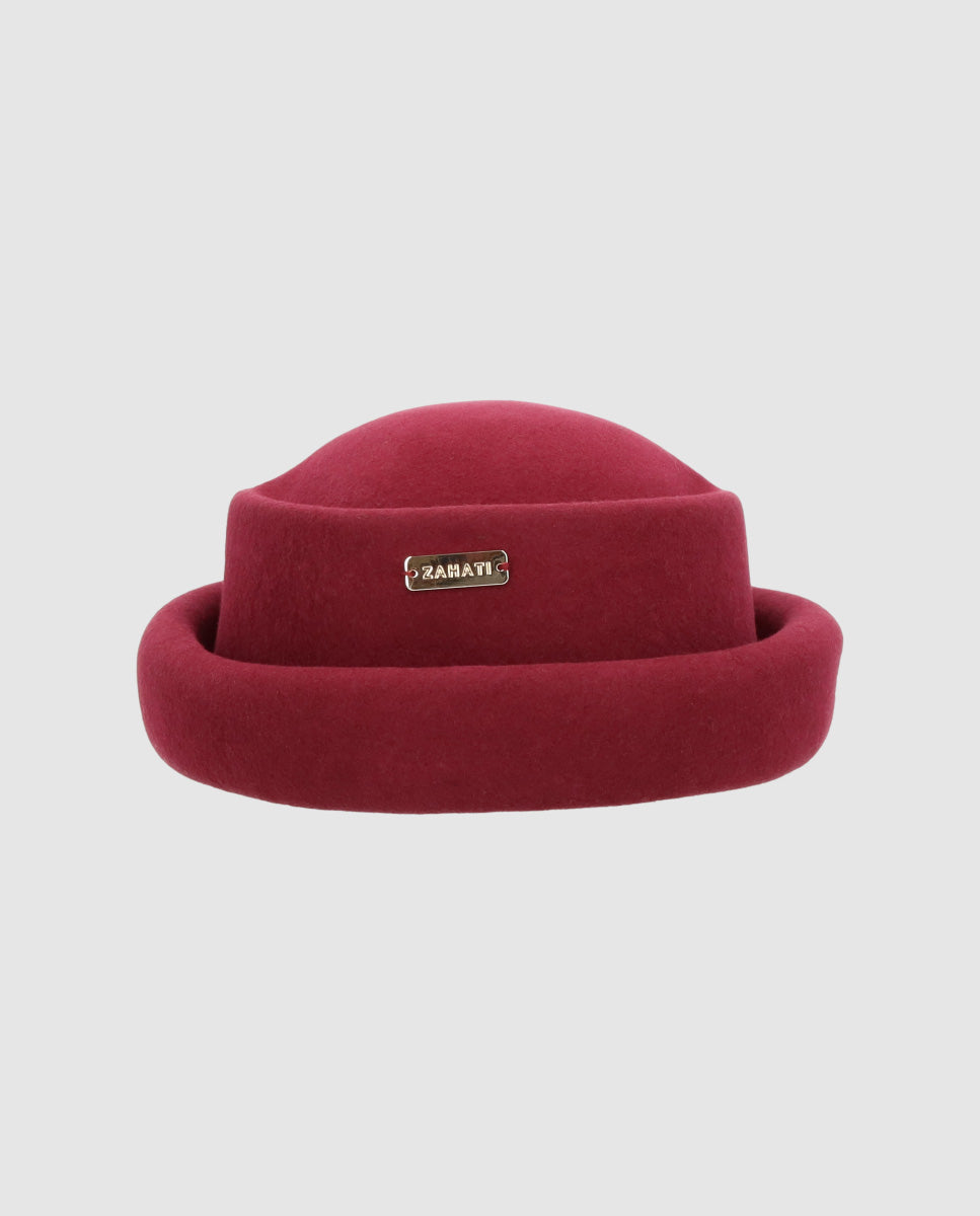 Casquete Nina burdeos