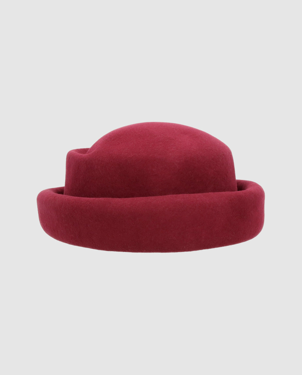 Casquete Nina burdeos