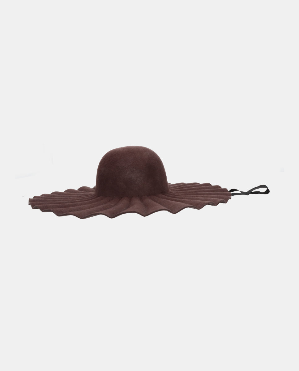Sombrero Ondine marron